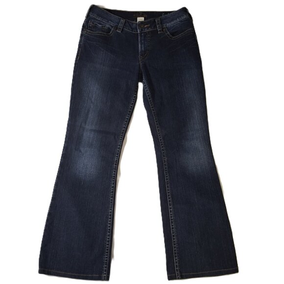 Silver Brand Low Rise Flared Bell Bottom Jeans Size 29/32 (Size 8) Vintage - Picture 2 of 16